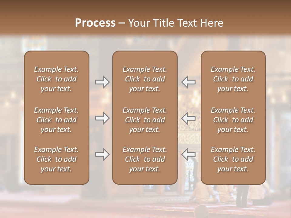 Mecca People Mosque PowerPoint Template