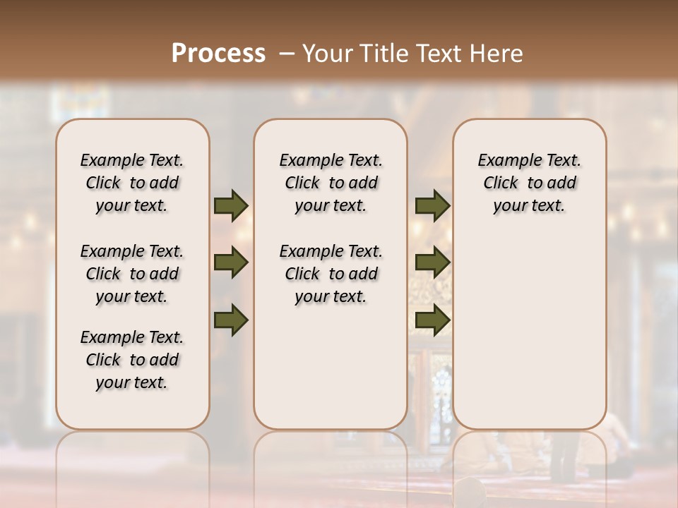 Mecca People Mosque PowerPoint Template