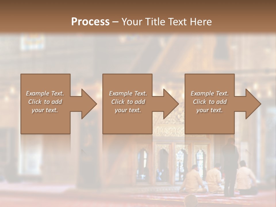Mecca People Mosque PowerPoint Template