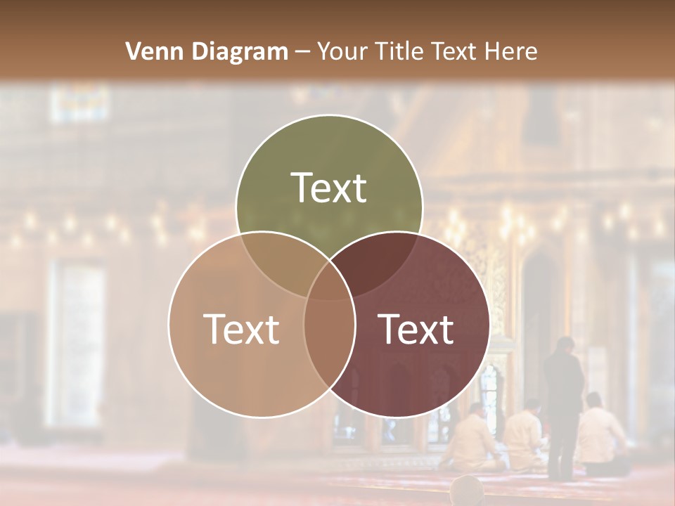 Mecca People Mosque PowerPoint Template