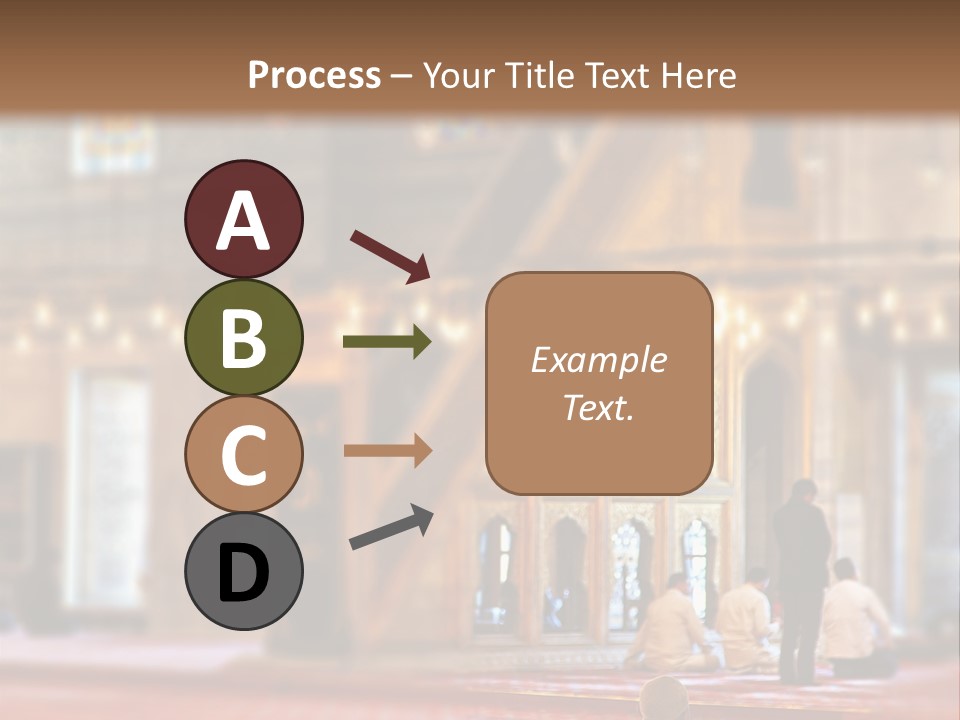 Mecca People Mosque PowerPoint Template