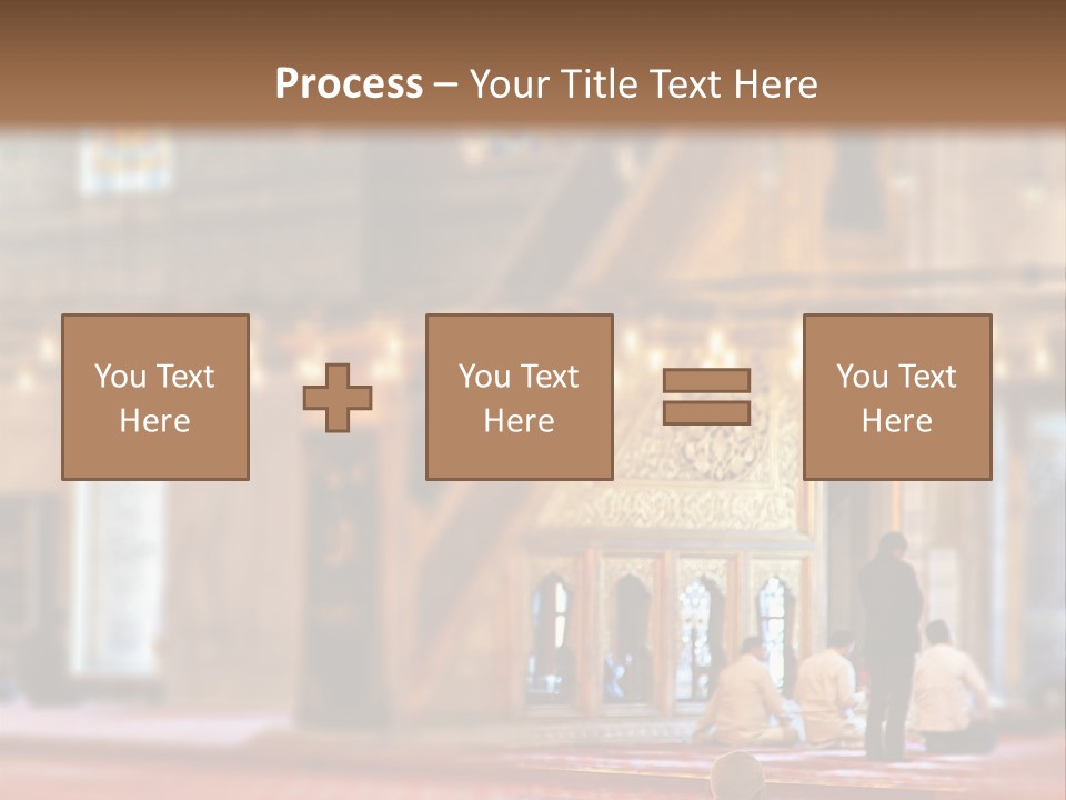 Mecca People Mosque PowerPoint Template