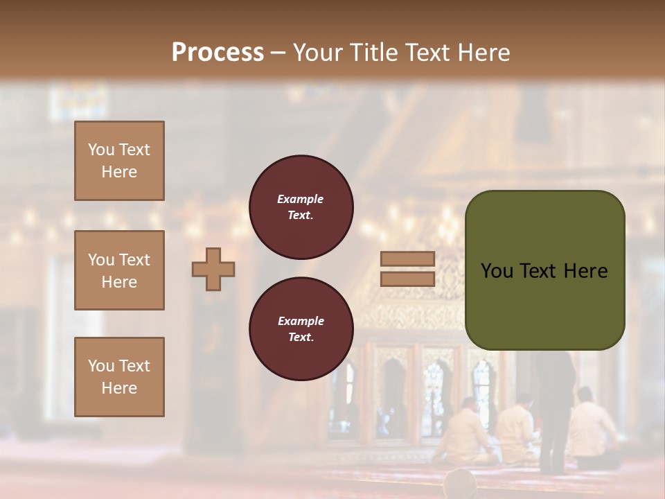 Mecca People Mosque PowerPoint Template