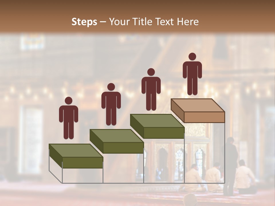 Mecca People Mosque PowerPoint Template