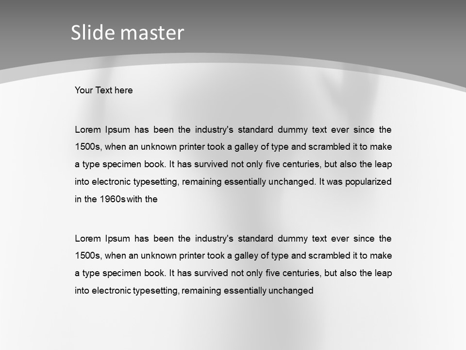 Dispel Fear Sense PowerPoint Template