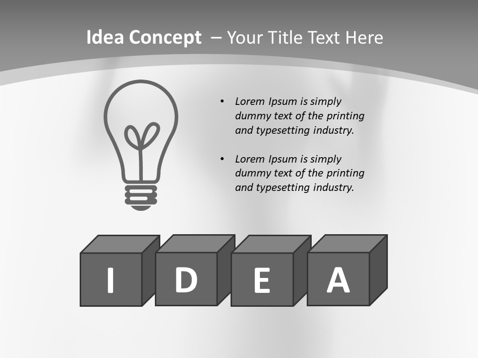 Dispel Fear Sense PowerPoint Template