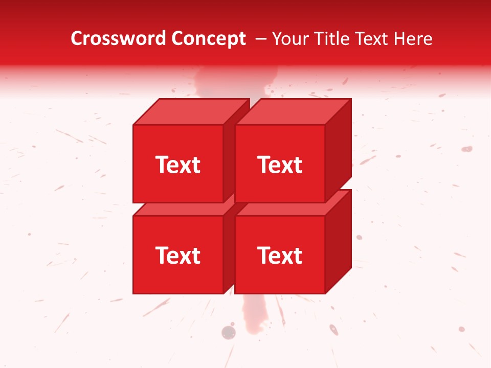 Collection Spray Black PowerPoint Template