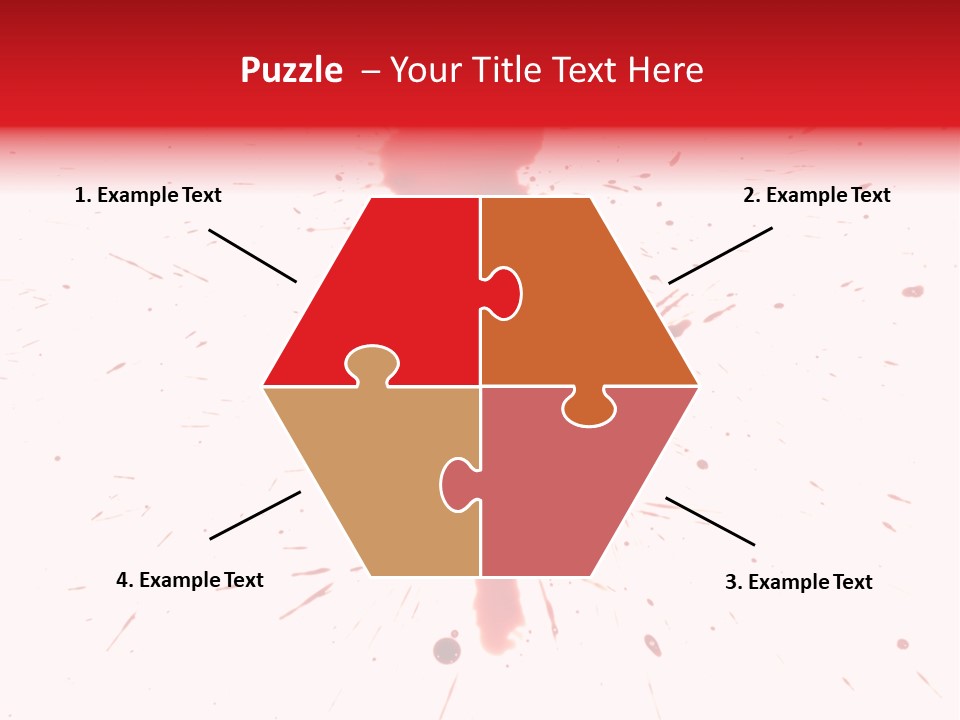 Collection Spray Black PowerPoint Template