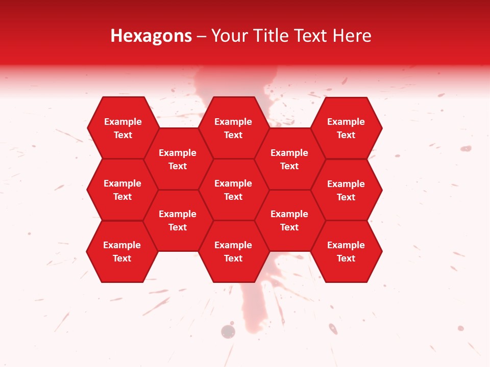 Collection Spray Black PowerPoint Template