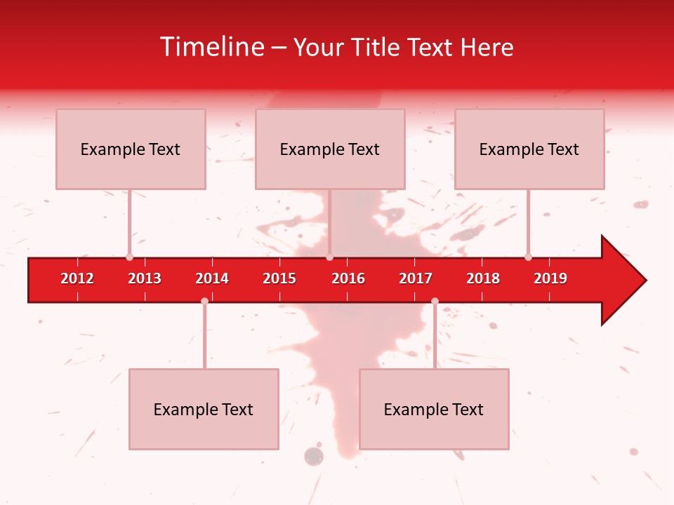 Collection Spray Black PowerPoint Template