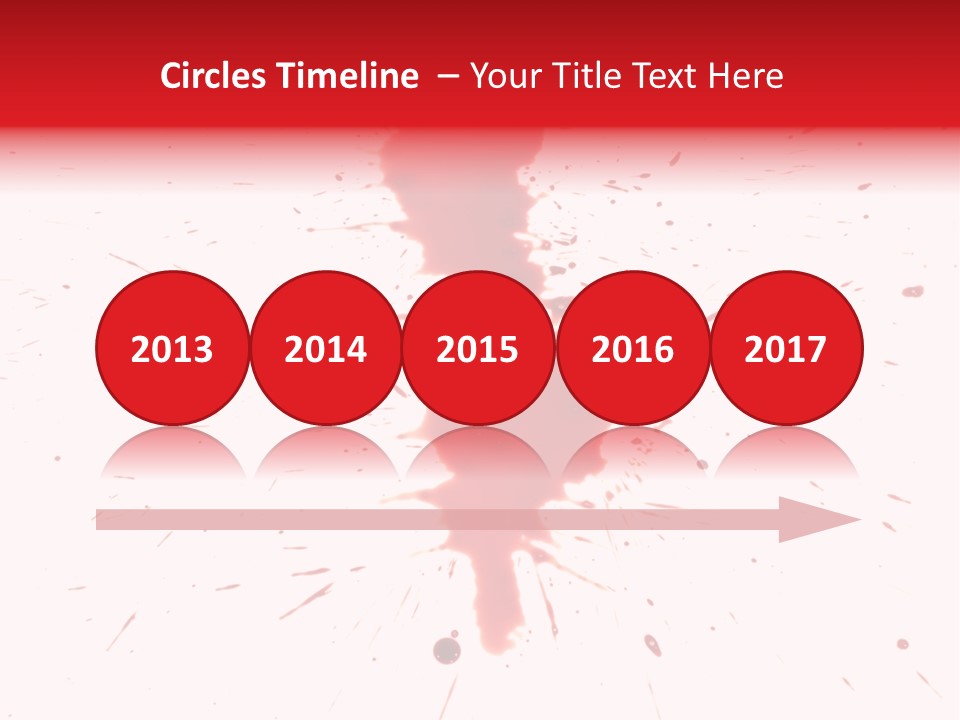 Collection Spray Black PowerPoint Template