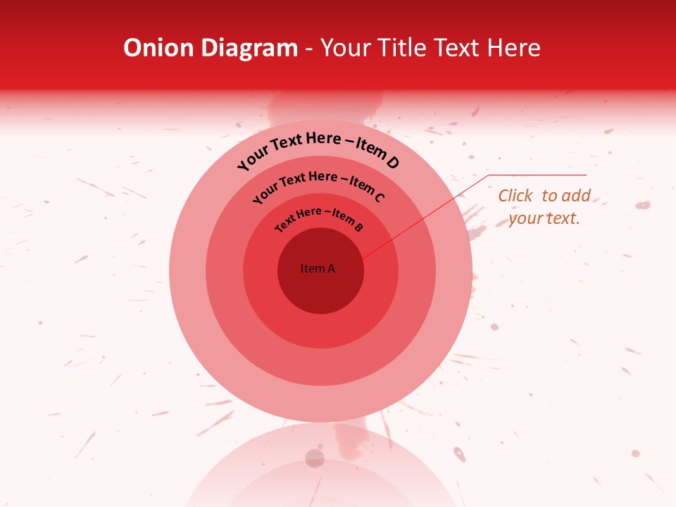 Collection Spray Black PowerPoint Template