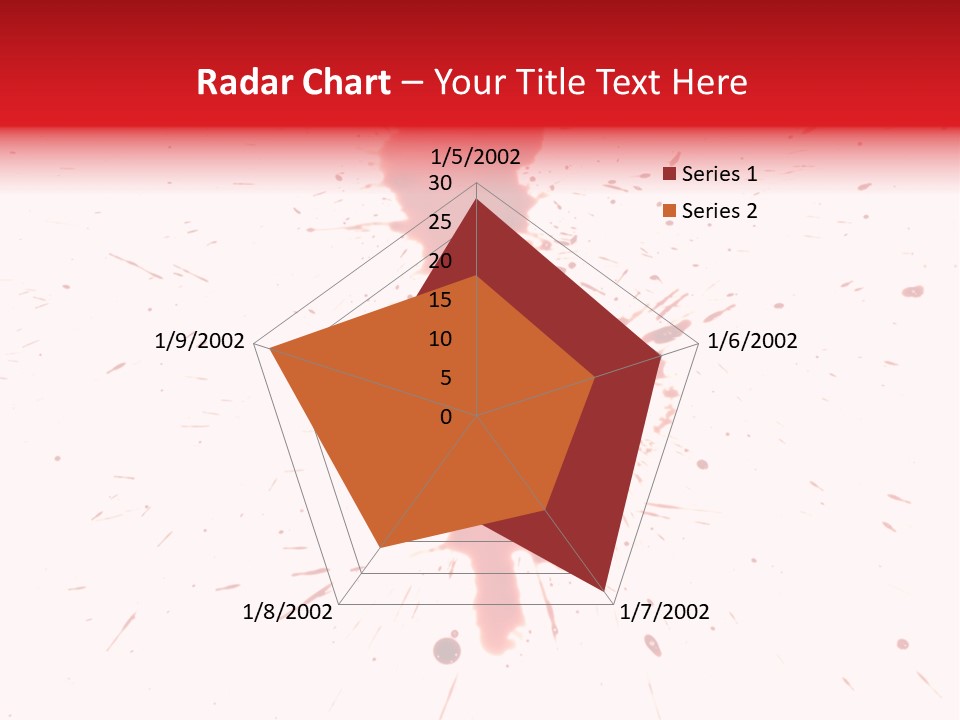 Collection Spray Black PowerPoint Template