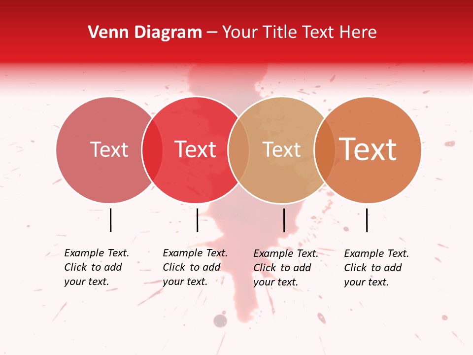 Collection Spray Black PowerPoint Template