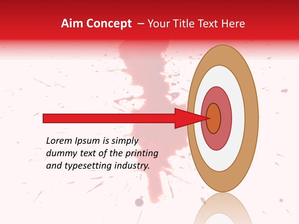 Collection Spray Black PowerPoint Template