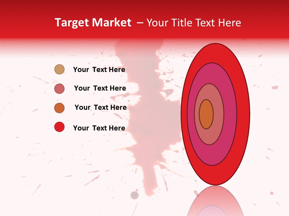 Collection Spray Black PowerPoint Template