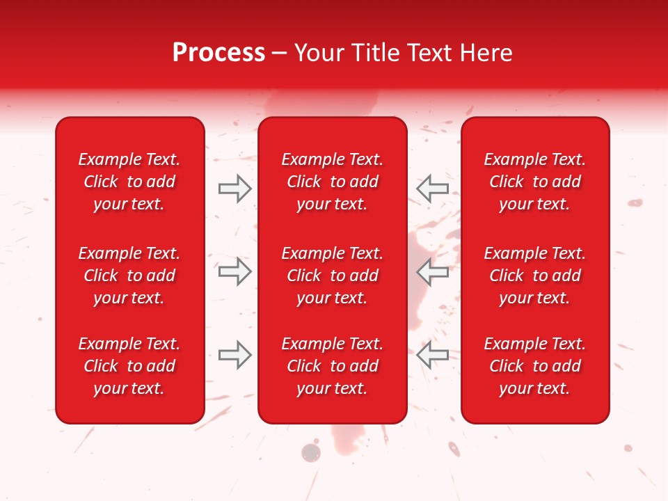 Collection Spray Black PowerPoint Template