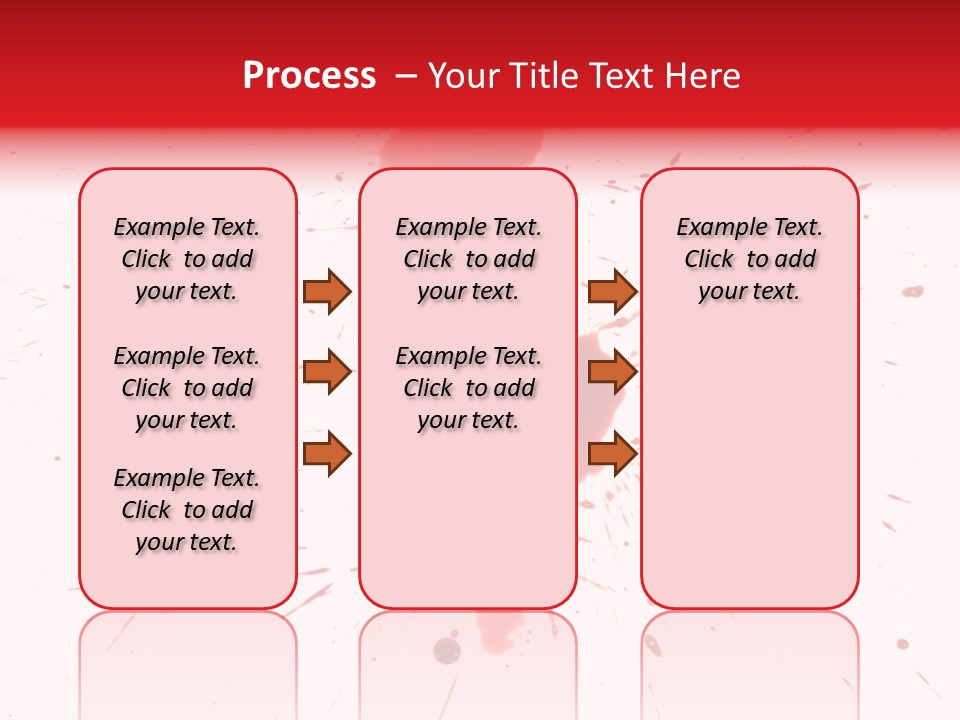 Collection Spray Black PowerPoint Template
