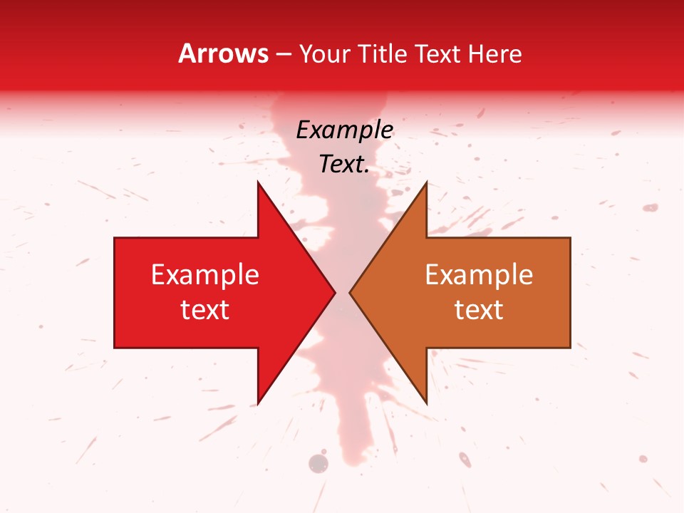 Collection Spray Black PowerPoint Template