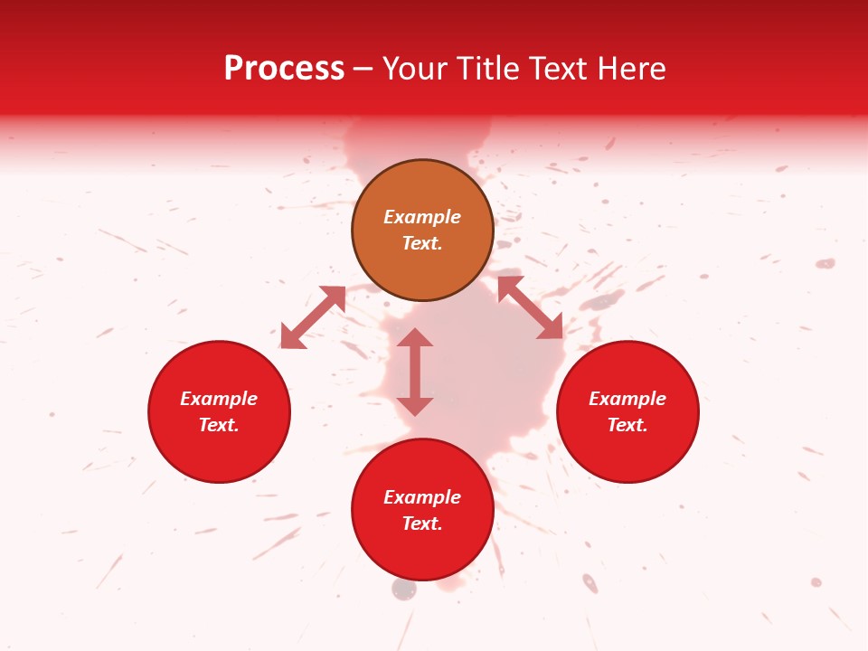 Collection Spray Black PowerPoint Template