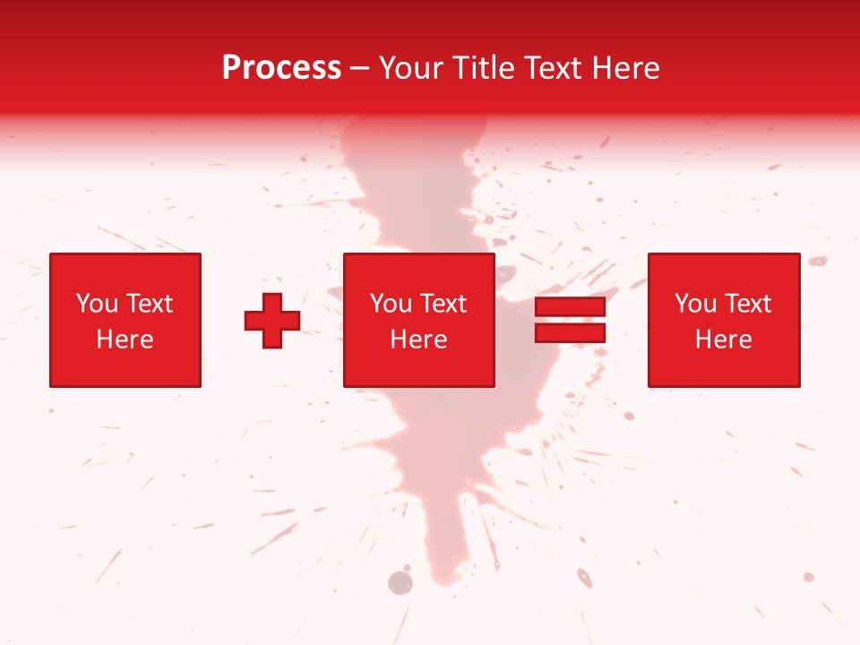 Collection Spray Black PowerPoint Template
