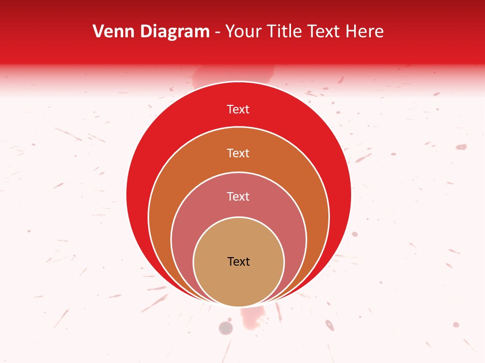 Collection Spray Black PowerPoint Template