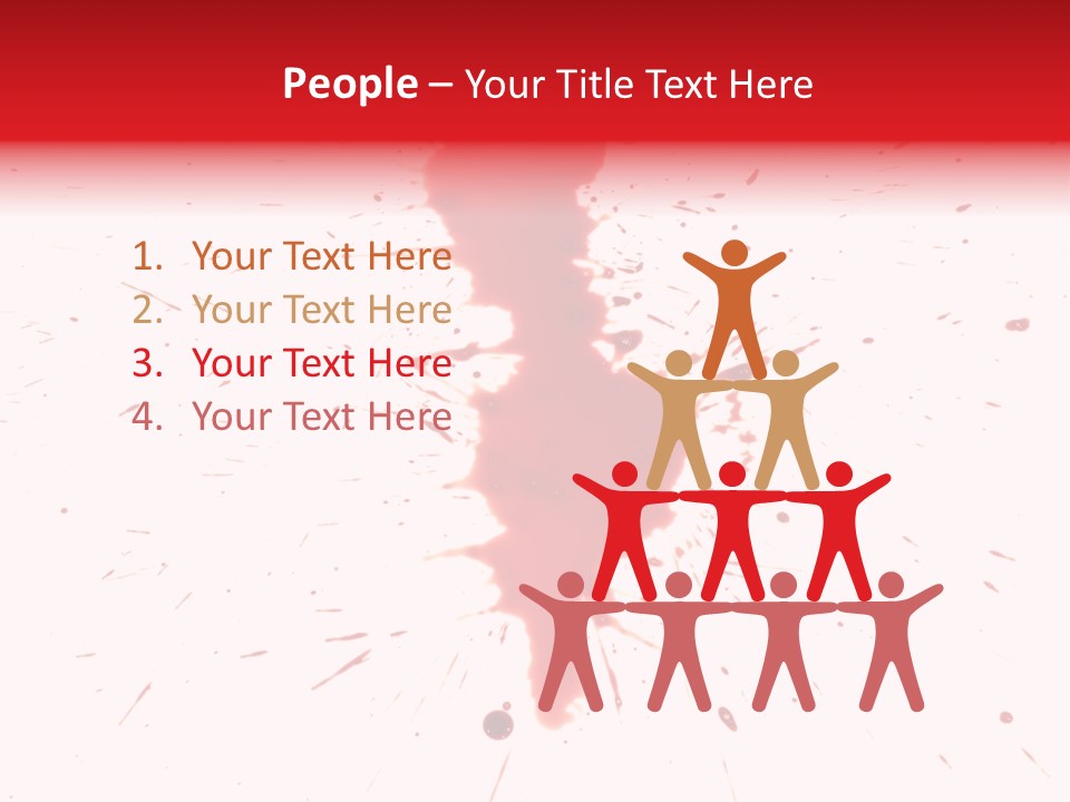 Collection Spray Black PowerPoint Template