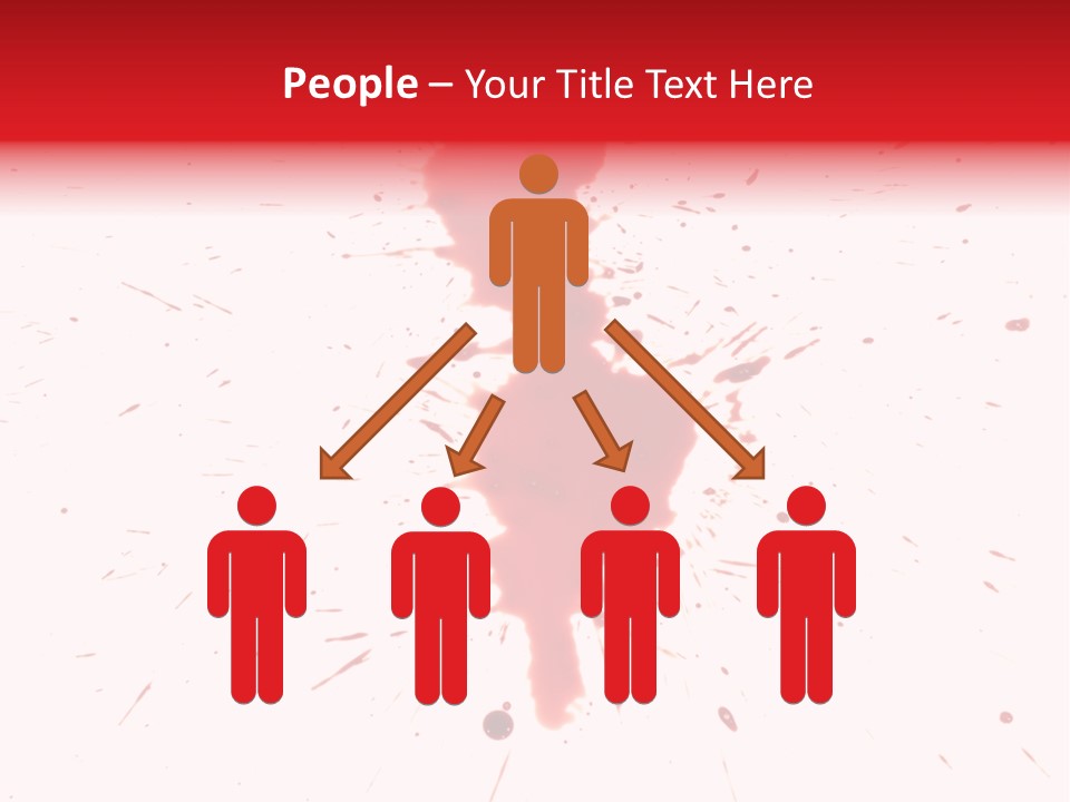 Collection Spray Black PowerPoint Template