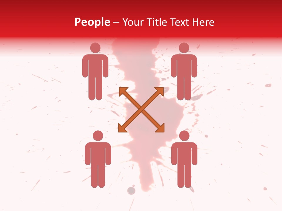 Collection Spray Black PowerPoint Template