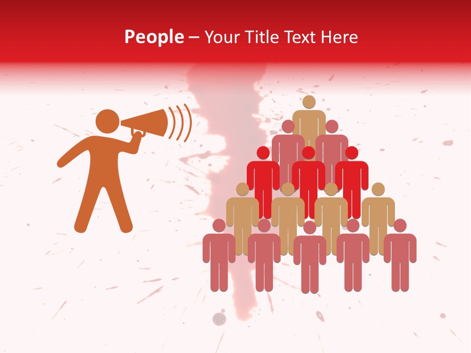 Collection Spray Black PowerPoint Template