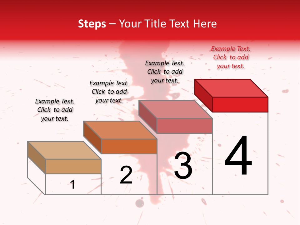 Collection Spray Black PowerPoint Template