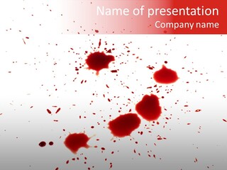 Pattern Horror Brush PowerPoint Template