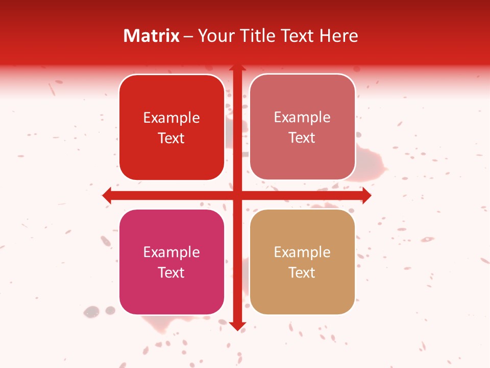 Pattern Horror Brush PowerPoint Template