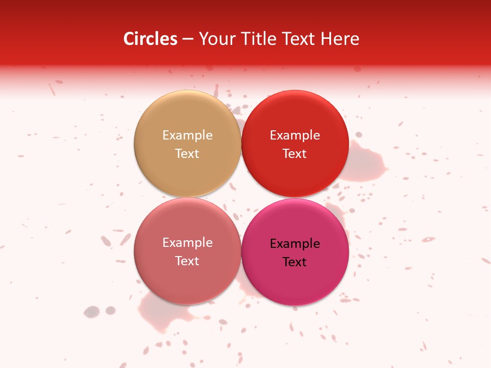 Pattern Horror Brush PowerPoint Template