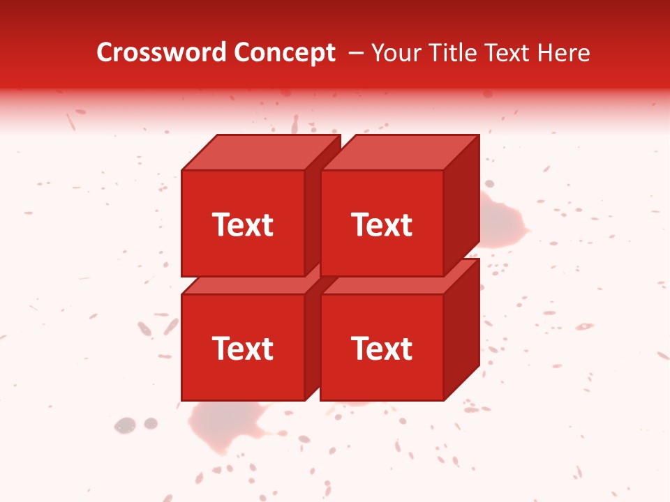 Pattern Horror Brush PowerPoint Template