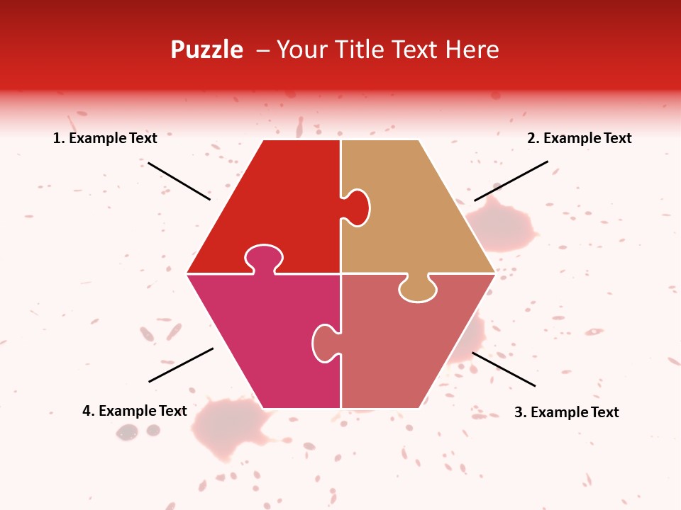 Pattern Horror Brush PowerPoint Template