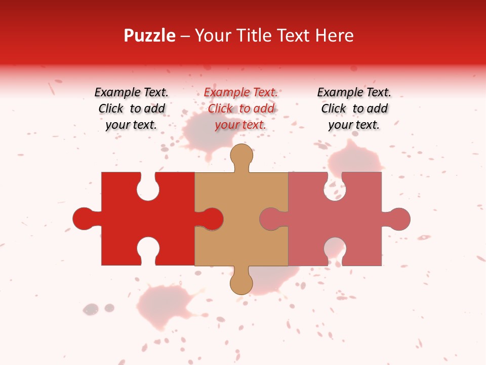 Pattern Horror Brush PowerPoint Template