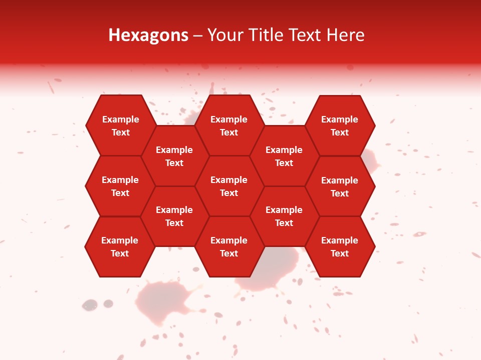 Pattern Horror Brush PowerPoint Template