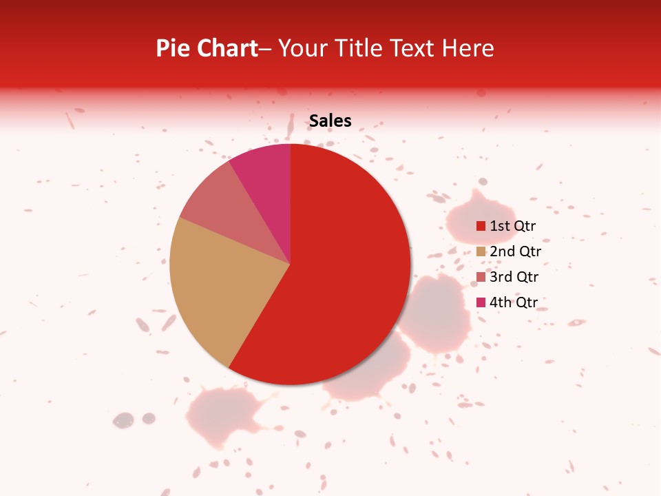 Pattern Horror Brush PowerPoint Template