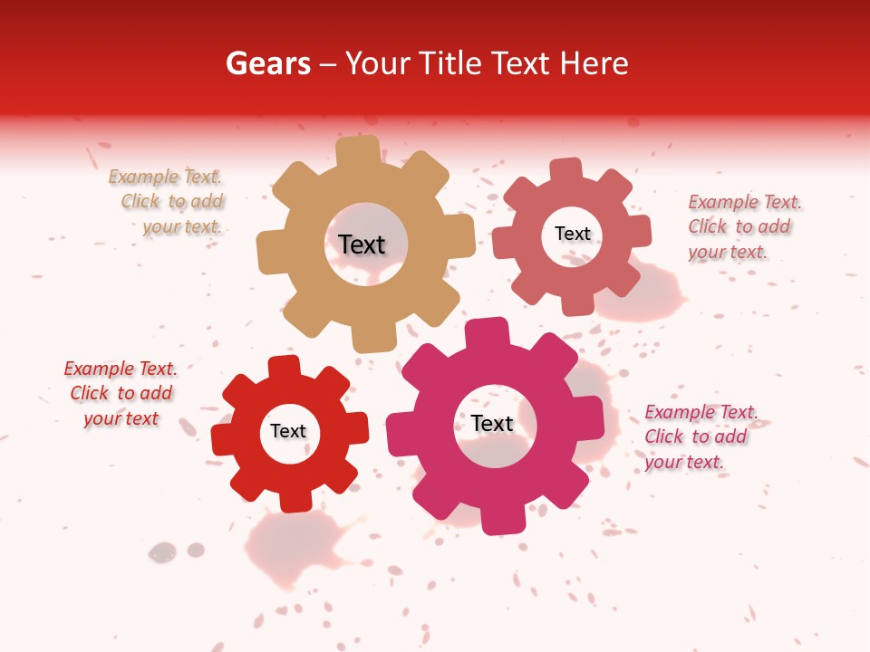 Pattern Horror Brush PowerPoint Template