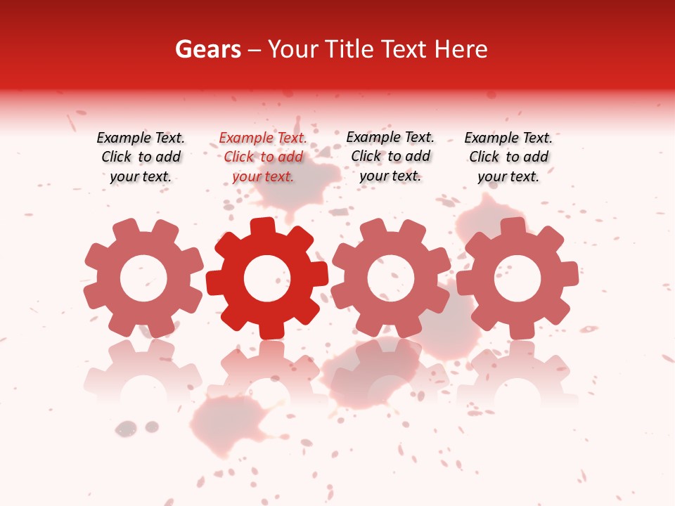 Pattern Horror Brush PowerPoint Template