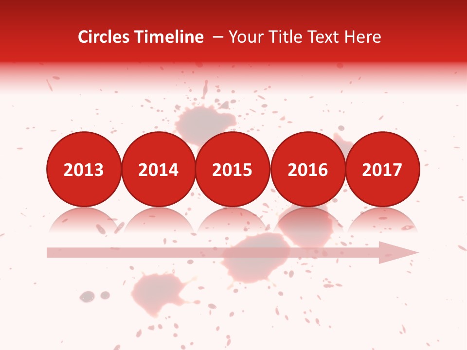 Pattern Horror Brush PowerPoint Template