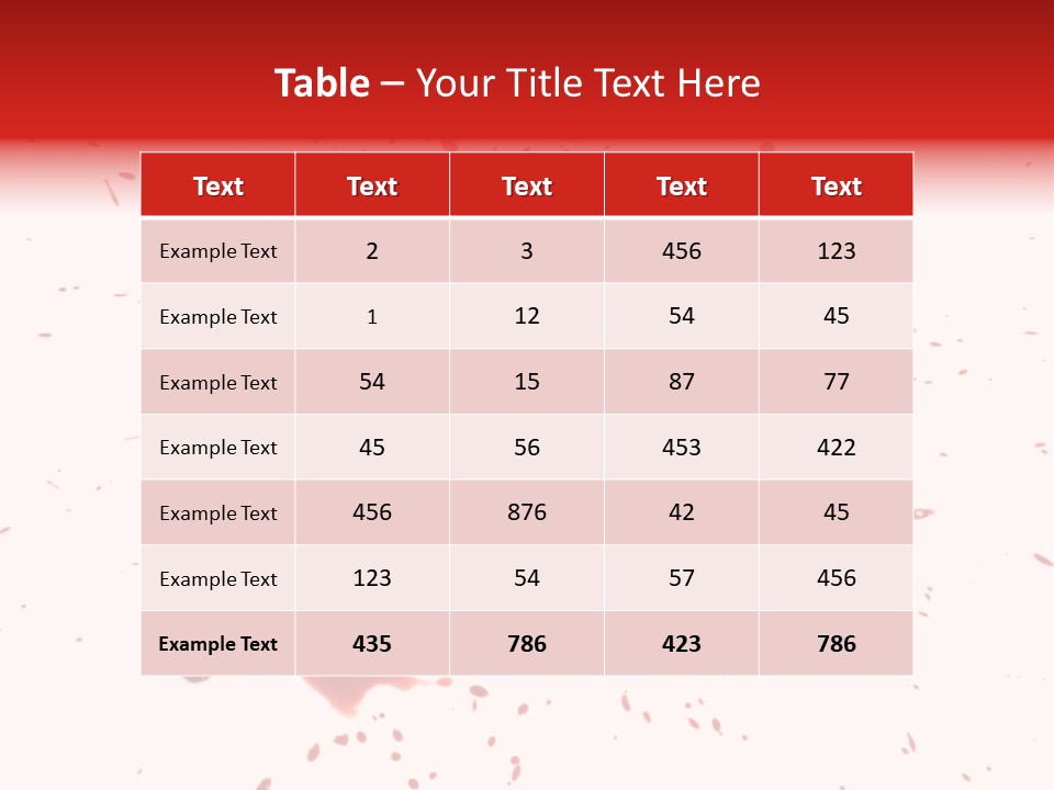 Pattern Horror Brush PowerPoint Template