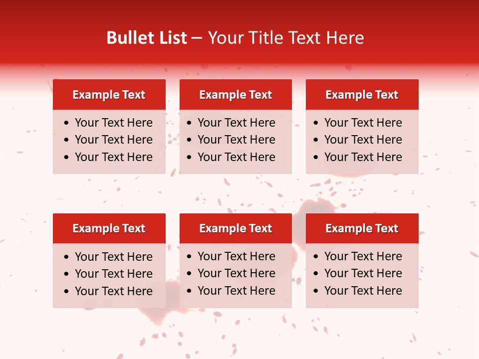 Pattern Horror Brush PowerPoint Template