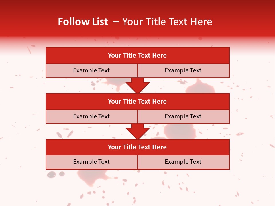 Pattern Horror Brush PowerPoint Template
