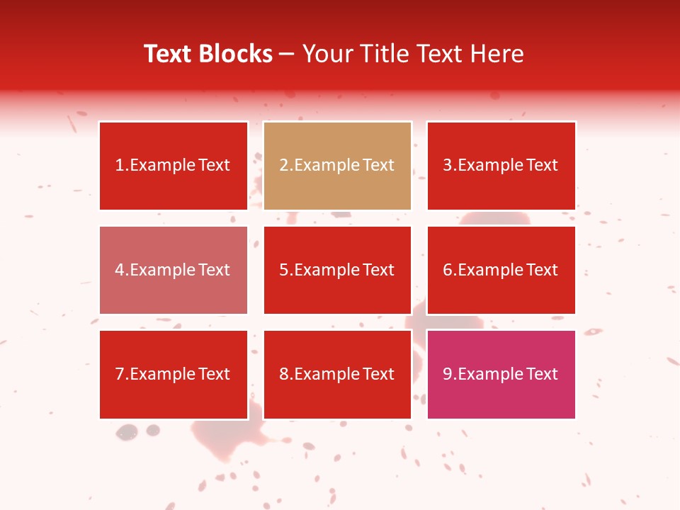 Pattern Horror Brush PowerPoint Template