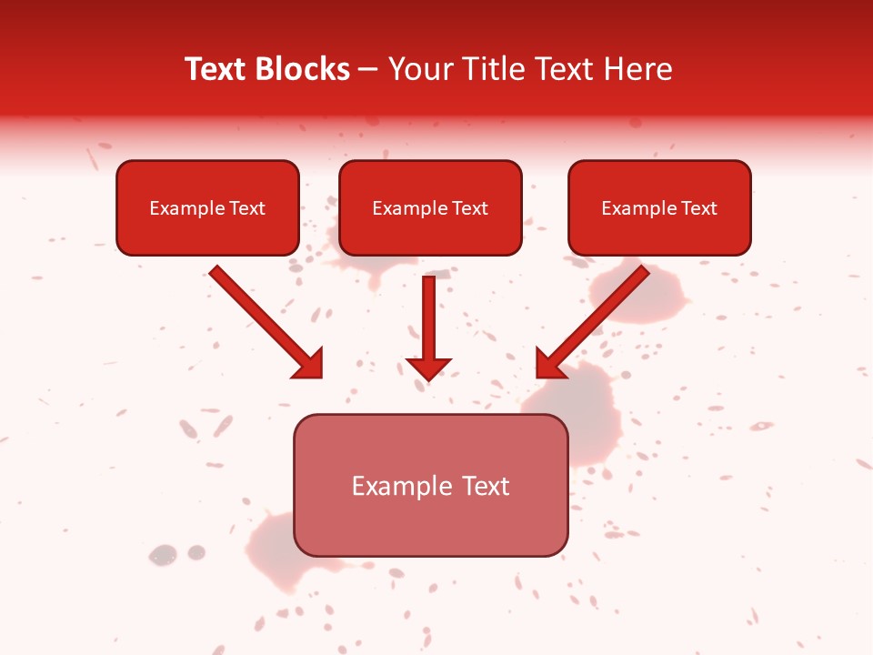 Pattern Horror Brush PowerPoint Template