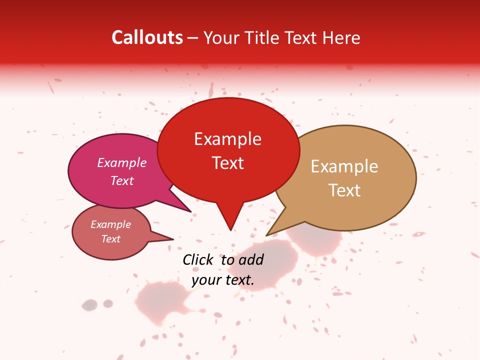 Pattern Horror Brush PowerPoint Template