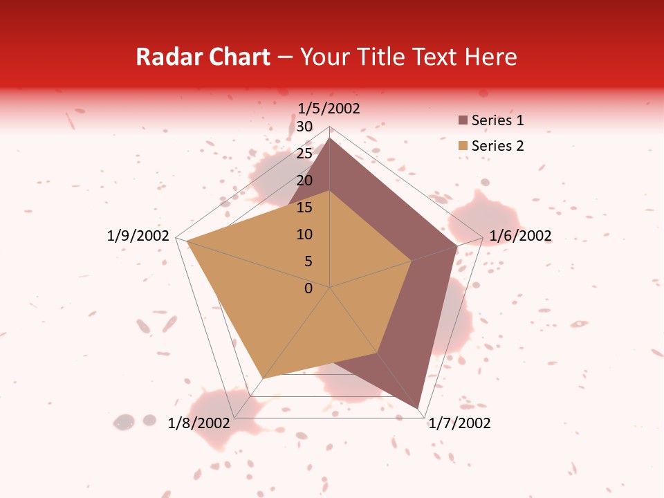 Pattern Horror Brush PowerPoint Template