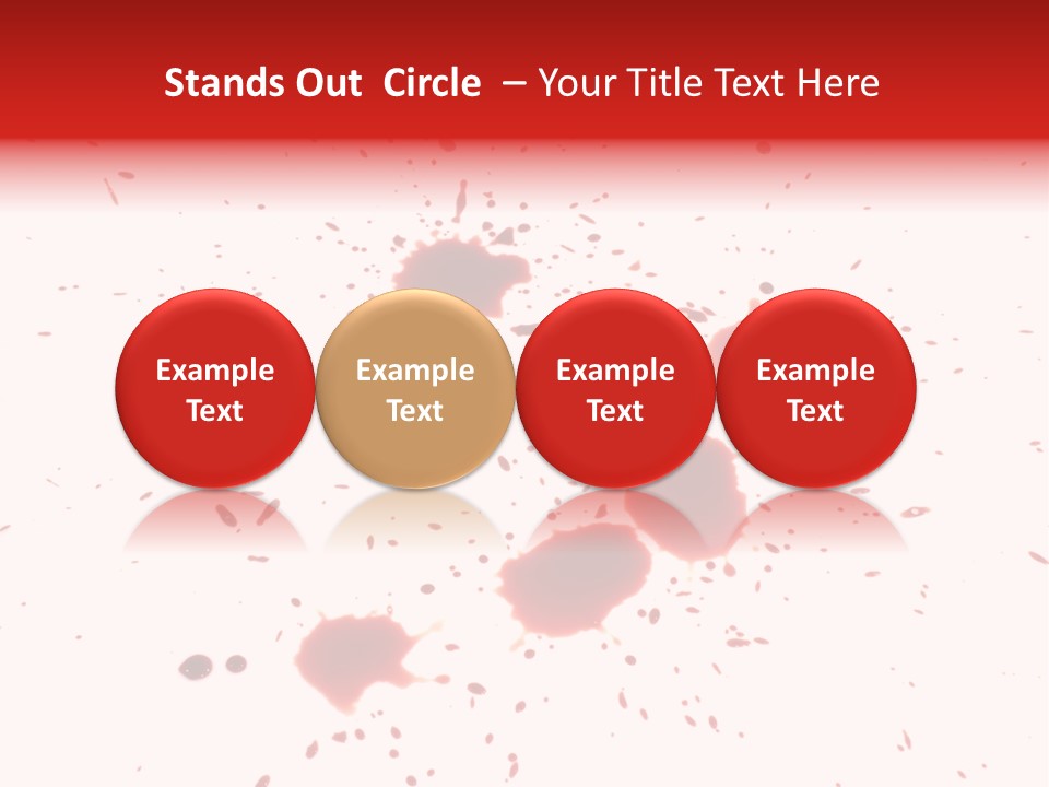 Pattern Horror Brush PowerPoint Template